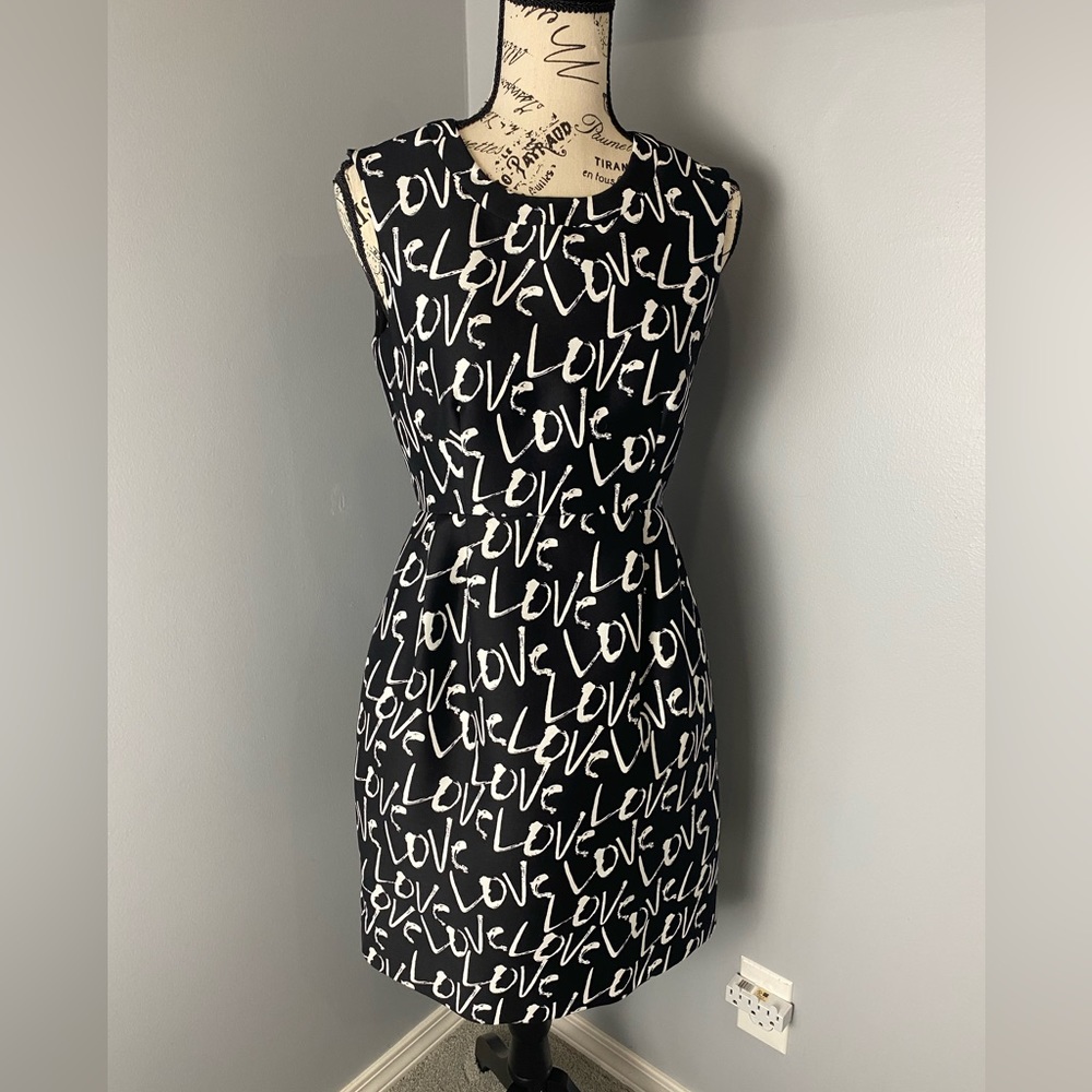 Kate Spade Mindy Graffiti Love Dress